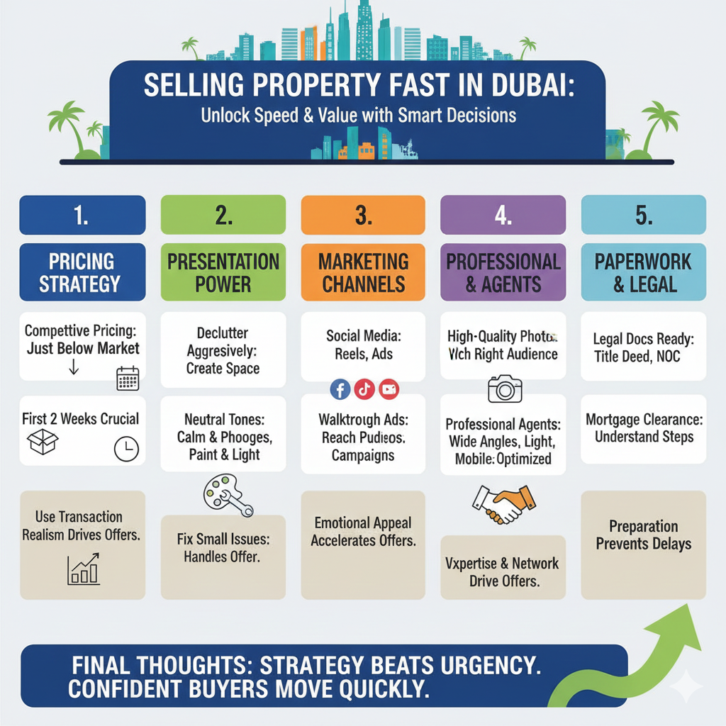 What to Know If You’re Selling a Property Fast in Dubai